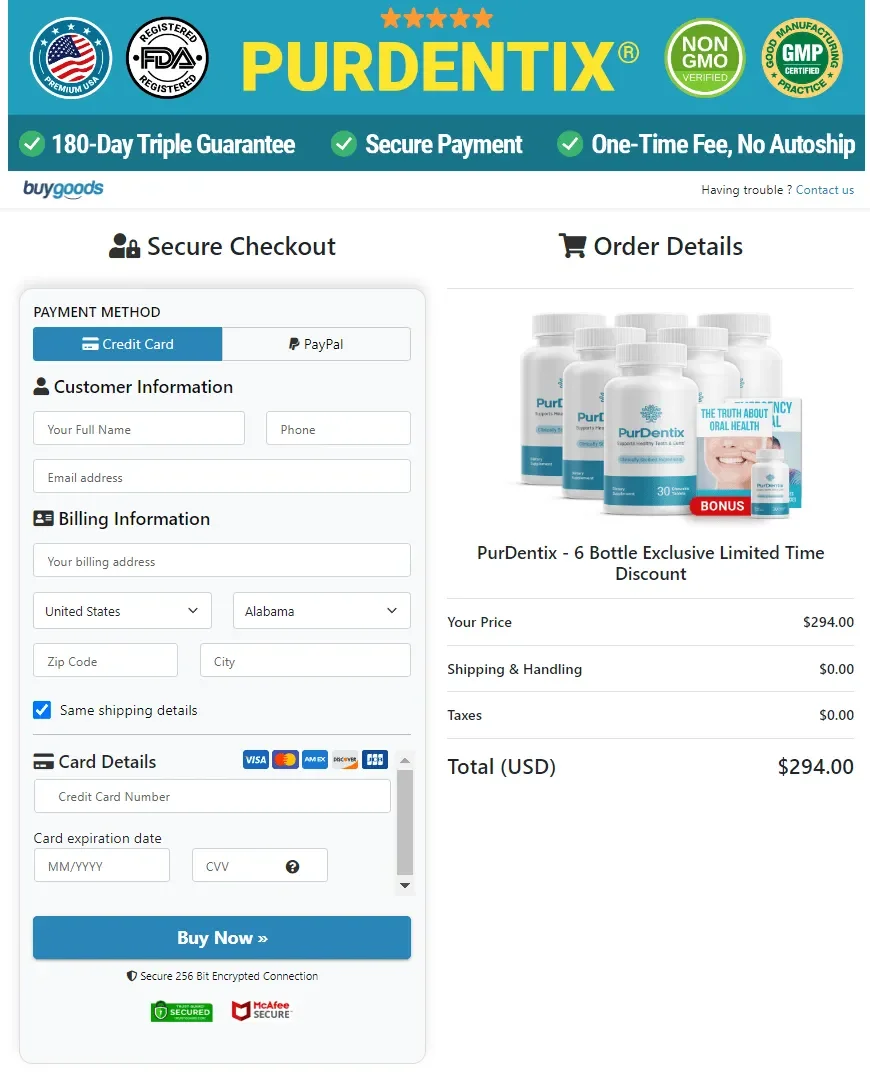 purdentix-Secure-Checkout
